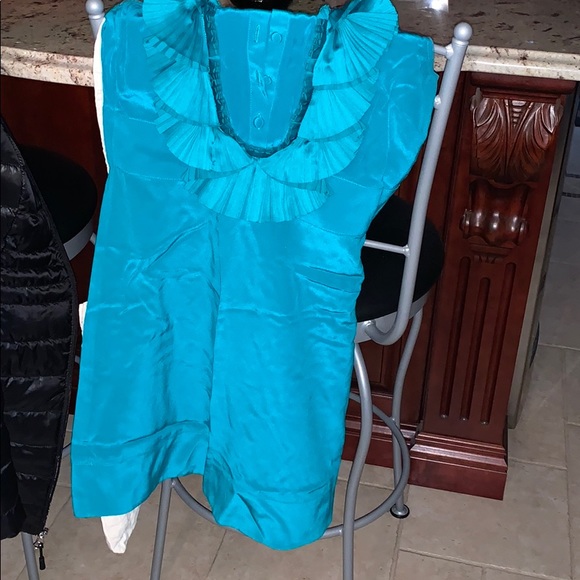 Marciano dress teal - Picture 3 of 5